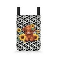 thumbnail image 1 of COEQINE Cow Print Crutch Bag Highland Cow Broken Foot Underarm Crutch Pouch Easy to Install Crutch Carrying Case Waterproof Forearm Crutch Bag Pouch Gifts for Friends Family, 1 of 7