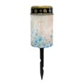 thumbnail image 1 of COEQINE Cross Solar Lights Outdoor Cemetery Solar Decorations for Grave Outdoor Waterproof Decorative Flameless LED Candle for Garden Yard Lawn Outdoor Decor, Blue Flower Cross, 1 of 7