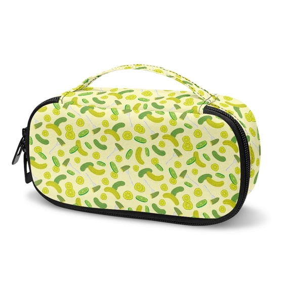 COEQINE Cucumber Diabetic Supplies Bags Medicine Cooler Travel Insulated Diabetic Bags Diabetic Supplies Cooling Case Insulin Cooler Travel Organizer for Daily Use