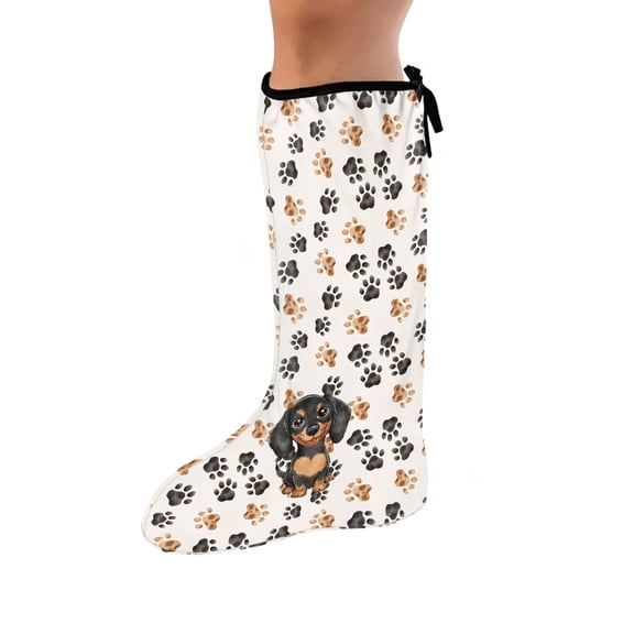 COEQINE Dachshund Leg Cast Covers 2 Pcs Dog Paw Size L Soft Fabric Leg Plaster Sleeve Outdoor Leg Protection Cover Decorative Leg Plaster Cover Easy to Put on for Women Men Seniors