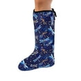thumbnail image 1 of COEQINE Dragonfly Leg Cast Covers Cast Sleeve for Foot Leg Protector Fashionable Leg Cast Cover Sock Easy to Clean Decorative Leg Cast Cover Knee Cast Sock for Girls Large, 1 of 7