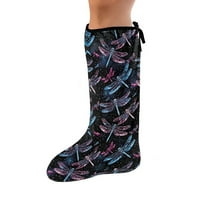 COEQINE Dragonfly Leg Cast Covers Size S Breathable Cast and Bandage Protector Easy to Clean Leg Cast Cover for Showering Machine Washable Foot Cast Cover After Surgery Gifts
