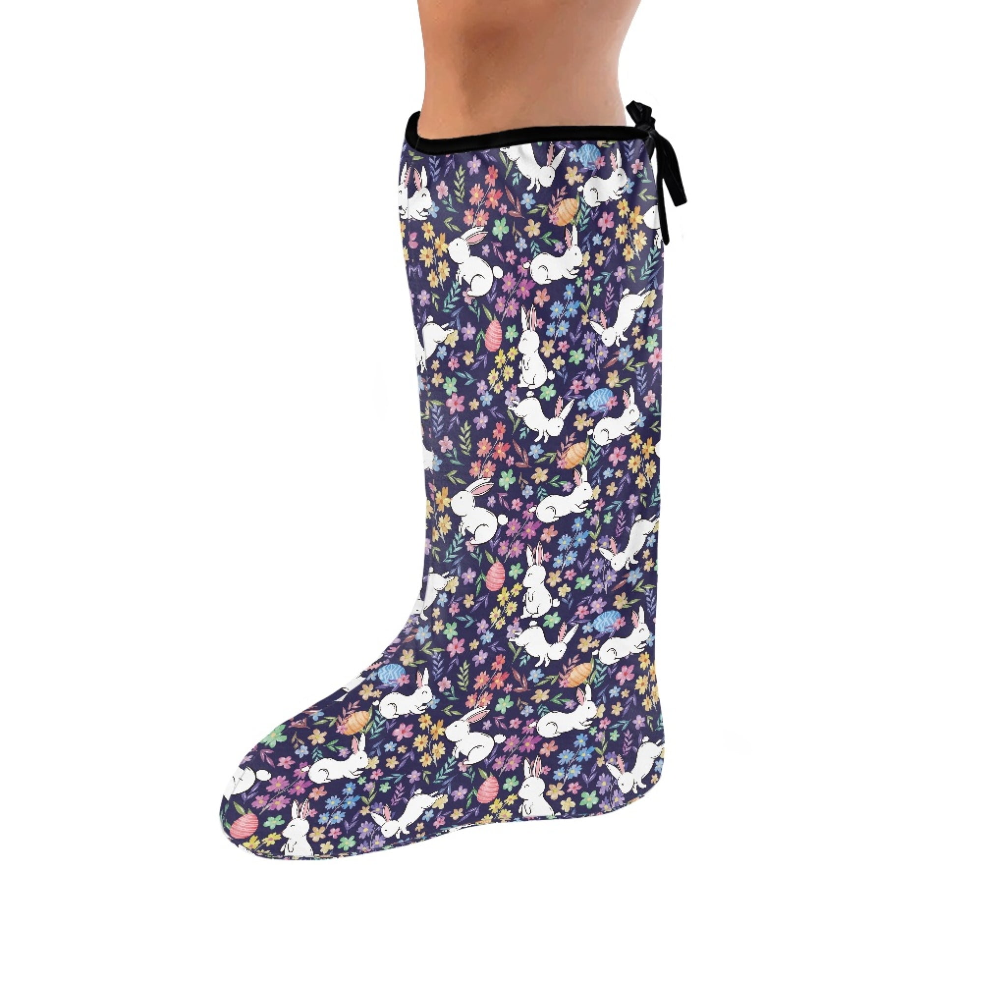 COEQINE Easter Leg Cast Covers Rabbit Below The Knee Leg Cast Sleeve ...