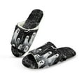 thumbnail image 1 of COEQINE Ghost Spider Web Print Open Toe Slippers for Women, Comfortable Fuzzy Sandals Warm Slides Soft Halloween Indoor House Shoes for Men, Slippers Open Toe Cute Womens Footwear, 44-45, 1 of 7