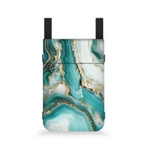 COEQINE Marble Stripes Crutch Case Underarm Crutches Attachment Hanging Pouch Large Capacity Crutch Storage Bag Water-Resistant Walking Cane Pouch for Rehabilitation Patients