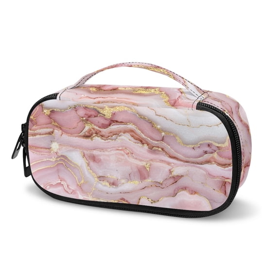 COEQINE Marble Stripes Insulin Storage Bag Medicine Cooler Travel Insulated Diabetic Bags Insulin Cooler Travel Organizer for Daily Use for Patients with Diabetes