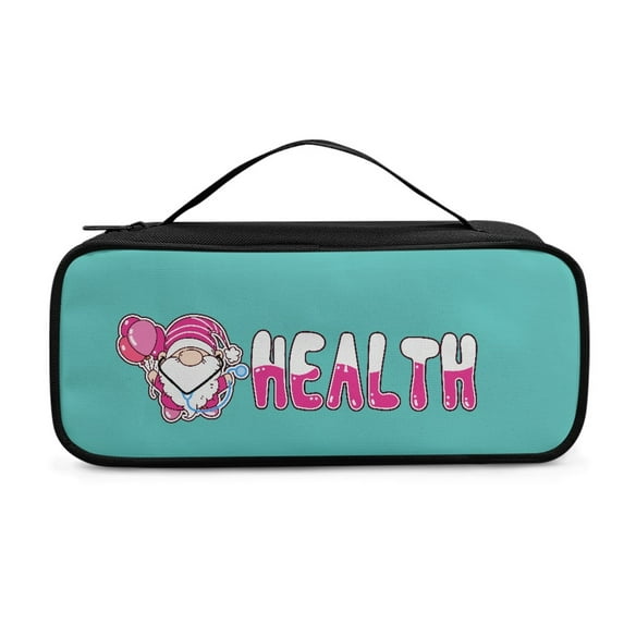 COEQINE Medical Print Heath Stethoscope Storage Bag for Doctor Santa Claus Nursing Stethoscope Case Stethoscope Accessories Pediatrics Storage Carrying Bag for Nurse Accessories