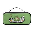 thumbnail image 1 of COEQINE Piano Frog Stethoscope Storage Bag Small Nurse Pouch Stethoscope Case for Nurse and Doctor Portable Stethoscope Case Compatible Stethoscope Bag Soft, 1 of 7