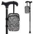 thumbnail image 1 of COEQINE Printed Crutch Accessories Elbow Crutch Bag Fashion Zebra Print Forearm Crutch Pouch, Broken Leg Crutch Bag, Hands-Free, Organize Daily Essentials, for Seniors, 1 of 7