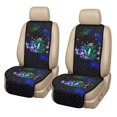 thumbnail image 1 of COEQINE Quilted Car Front Seat Cover 2 Pack Non-Slip Decorative Bucket Seat Cover Heavy Duty Dog Car Seat Protector Universal Fit Auto Accessories, Mushroom Butterfly Galaxy, 1 of 7