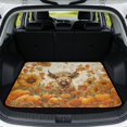 thumbnail image 1 of COEQINE SUV Boot Liner for Pets, All Season Trunk Liner Machine Washable Cargo Cover Cute Dog Seat Cover Fall Decor for SUV Sedan Truck, Universal Fit, Fall Highland Cow Maple Pumpkin, 1 of 7