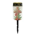 thumbnail image 1 of COEQINE Solar Lights Grave Decorations Solar Powered Lights for Grave Site Outdoor Solar Lights Water Resistant Stake Lights Grave Lantern for Cemetery Decor, Red Flower Bird Cross, 1 of 7