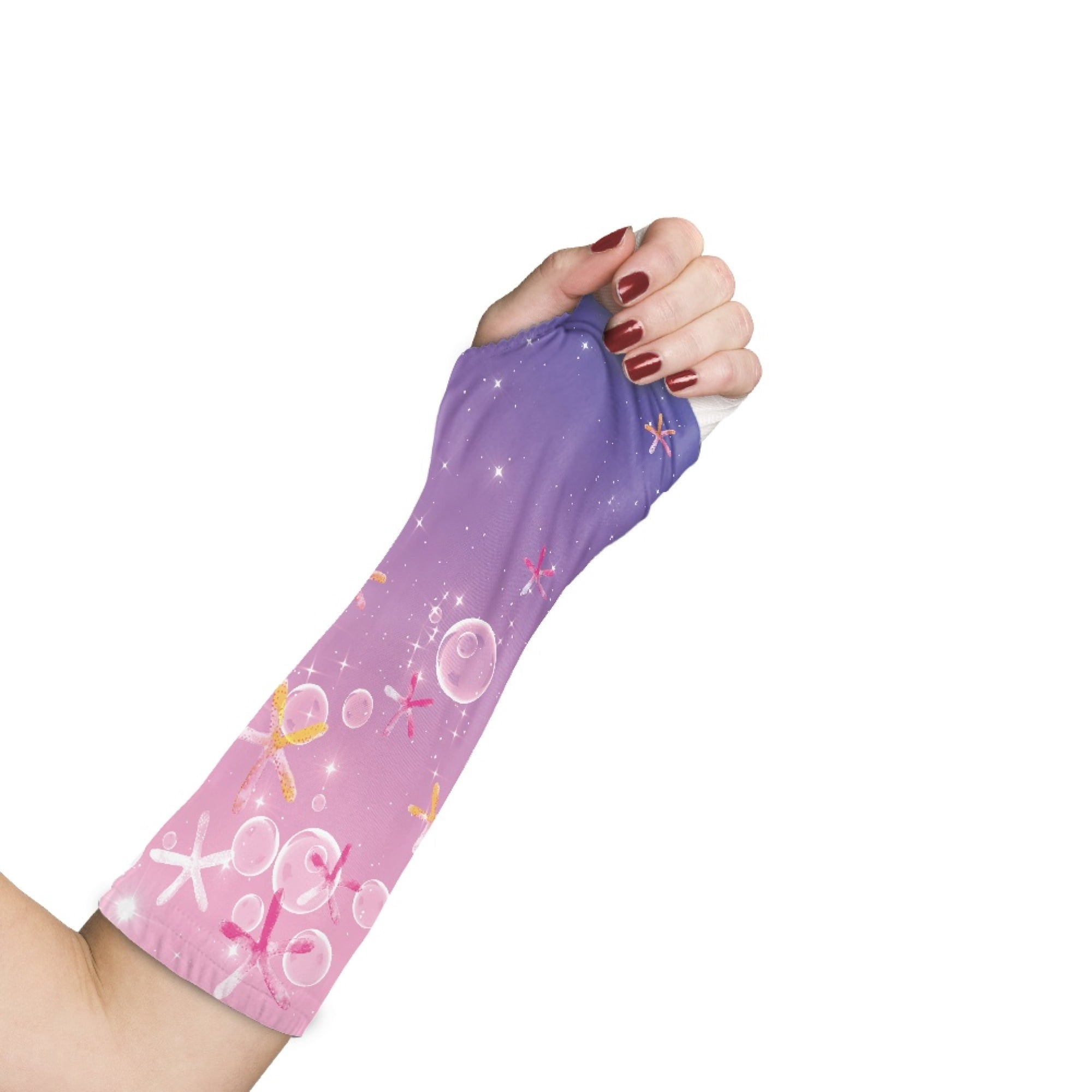 COEQINE Starfish Arm Cast Covers Cast Scratcher Protector Covers-L ...