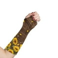 thumbnail image 1 of COEQINE Sunflower Wood Arm Cast Cover Arm Cast Sleeve with Thumb Cover Size S Elbow Protection Cover Broken Arm Shower Sleeve Easy to Put on Cast Sleeve Protectors for Girls, 1 of 7