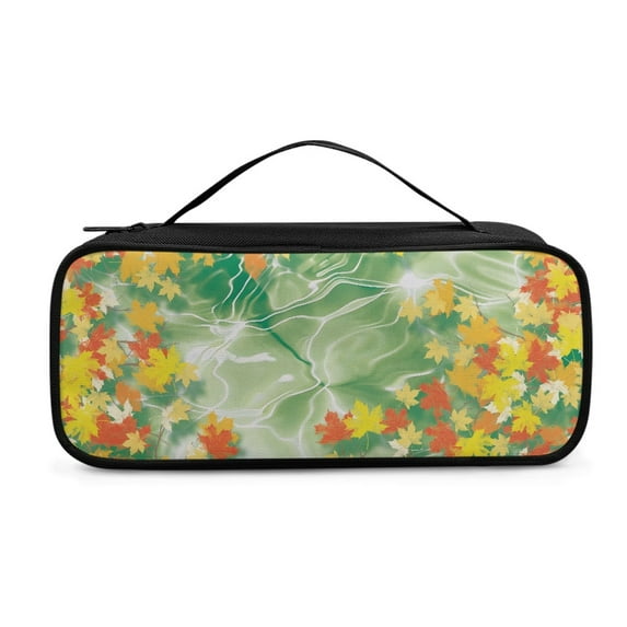 COEQINE Thanksgiving Maple Leaves Stethoscope Storage Bag Nurse Stethoscope Accessories Stethoscope Case Kit Supplies for Nursing Student Holder Case Personalized for Stethoscope Fall