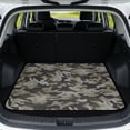 thumbnail image 1 of COEQINE Universal Car Trunk Mat All Weather Cargo Liner Floor Mat with Non-Slip Backing Scratch-proof Pet Cargo Mat Suitable for Most Car Models, Camo Camouflage Green Gray, 1 of 7