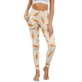 thumbnail image 1 of COEQINE Women High Waisted Yoga Leggings with Pockets Breathable Tummy Control 4-Way Stretch Full-Length Pants Carrot Hip Lift Compression Casual Tights for Shopping, M, 1 of 7