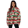 thumbnail image 1 of COEQINE Women's Hoodies Sweatshirts Pullover Tops Oversized Loose Crewneck Fit Soft Fashion Y2K Casual Wear Long Sleeves Lightweight Christmas Cute Santa Claus and Streak Outfits Clothes, L, 1 of 7