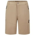 thumbnail image 1 of COEVALS CLUB Men's Hiking Cargo Shorts 9" Quick Dry Waterproof Fishing Golf Lightweight Outdoor 5-Pocket Stretch Shorts(Khaki 2# Small), 1 of 7