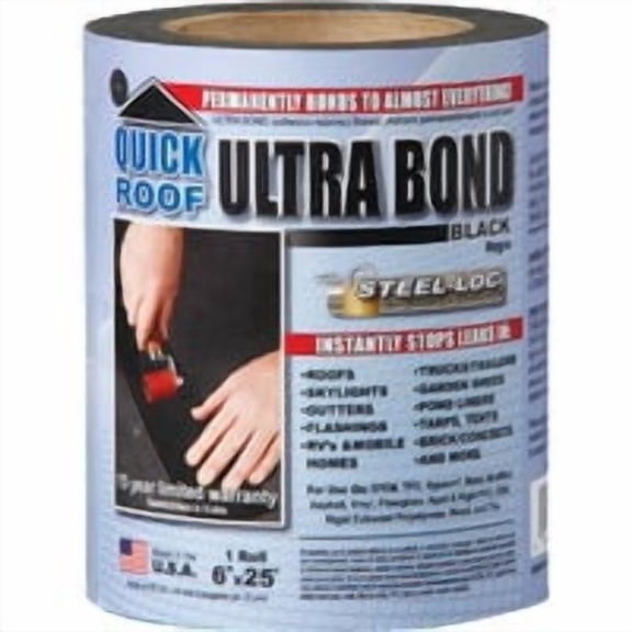 COFAIR PRODUCTS Quick Roof Ultra Bond Instant Self-Adhesive Roof Repair - Pack of 6 Bulk Buy Multipack