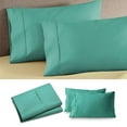 thumbnail image 1 of COFEST 2-Pack Soft Microfiber Pillow Cases with Envelope Closure, Shrink and Fade Resistant Pillow Covers Set of 2, Machine Washable 20x30 Inch Pillow Cases in Various Colors Green, 1 of 6