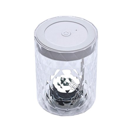 COFEST 7 Color Crystal Bluetooth Speaker Dazzling Color/Table Lamp Switching Ntelligent Voice Control Bluetooth Call 8 Light Modes Color