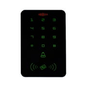 COFEST Access Control Keypad Reader Door Access Control System Kit 1000 User， Input Output Proximity Card Reader Gate Opener Digital Keypad Black