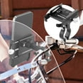 thumbnail image 1 of COFEST Bike Phone Mount, Aluminum Bike Phone Holder Motorcycle Mount with 360° Rotation for IOS 11 12 13 14 Pro Max Mini X XR Xs Plus Black, 1 of 6