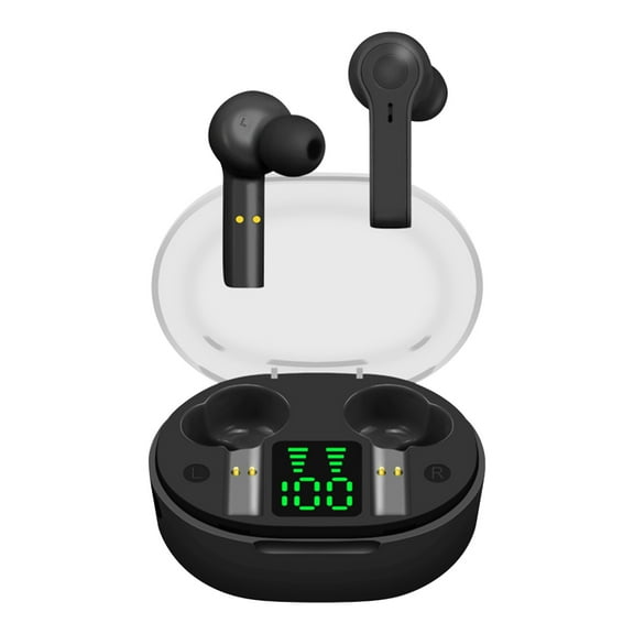 COFEST Bluetooth 5 0 Headset Wireless Earphones Mini Earbuds Stereo Headphones Earbuds Headsets With Microphone Black
