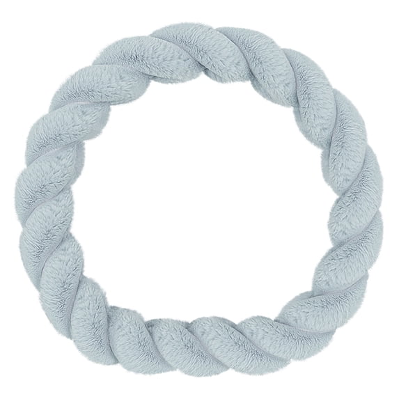 COFEST Car Steering Wheel Cover with Soft Warm Non-Slip Car Decoration Car Wheel Protector Universal Fits 14-15 Inches Blue