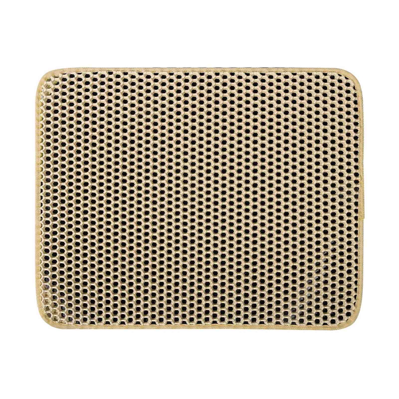 COFEST Cat Litter Mat Trapping for Litter Box,No Slip&Large,Urine