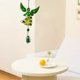 thumbnail image 1 of COFEST Colorful Angel Wind Chime: Iron Metal Craft with Glass Accents for Outdoor Beauty and Soothing Melodies B, 1 of 9