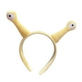 thumbnail image 1 of COFEST Decoration Ornaments,Makeup Headband Face Wash Headband Snail Coral Fleece Cartoon Hairband Cute Hair Accessories For Spa Exercise Fix Hair,Yellow,, 1 of 8