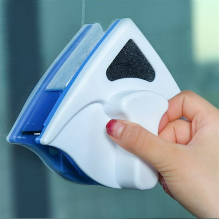 Buy ShopTimes Magnetic Window Cleaner Double-Side Glazed Two Sided Glass  Cleaner Wiper with 2 Extra Cleaning Cotton Cleaner Squeegee Washing  Equipment Household Cleaner Online - Shop Home & Garden on Carrefour UAE