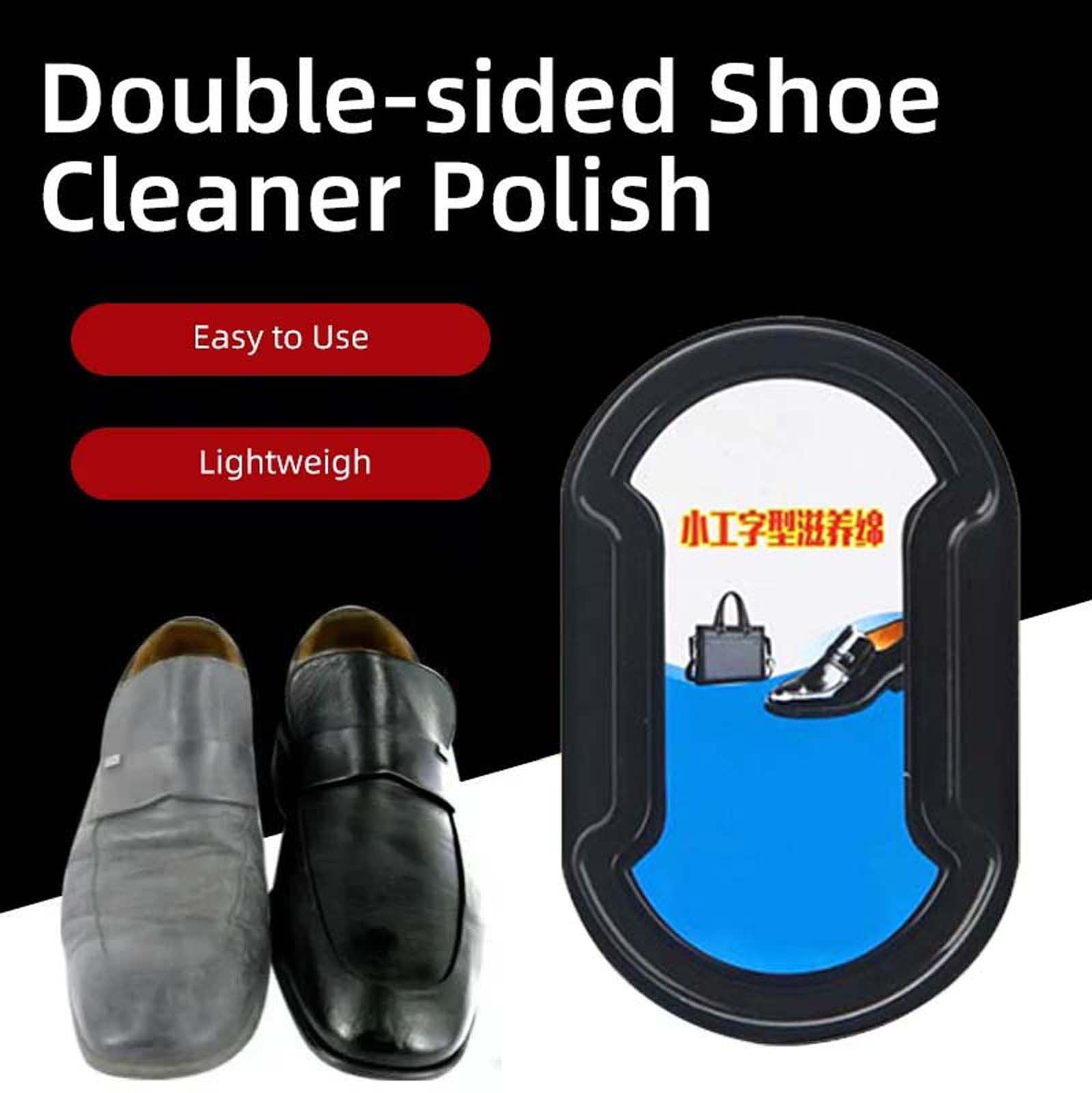 Blue polish for leather shoes deals