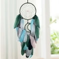 thumbnail image 1 of COFEST Dream Catchers Wall Decor and Sun Feather Traditional Dream Wall Hanging Decor for Kids Bedroom Adult Living Room Home Decorations Green, 1 of 9