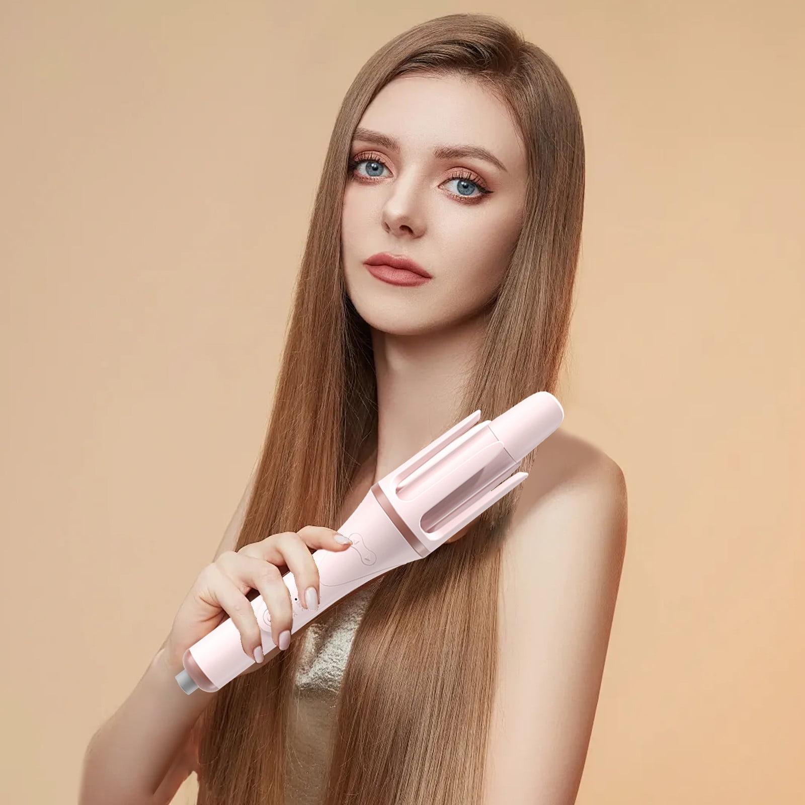 Kristin Ess Soft Wave 1 Pivoting Wand Soft voluminous curls Quick efficient Innovative rotating handle Shine on 1 ea Walmart