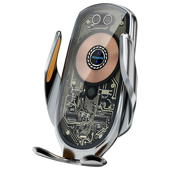 COFEST Electronics Gadgets,Wireless Car Charger,Fast Charging Automatic Clamping Car Charger Mobile Phone Holder,Car Accessories Suitable For Most Mobile Phones,Black,