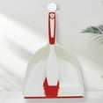thumbnail image 1 of COFEST Handheld Dustpan and Brush Set for Home Cleaning, Compact Dustpan and Brush with Comfortable Grip, Mini Brush and Dustpan Set for Office and Tabletop. Red, 1 of 6