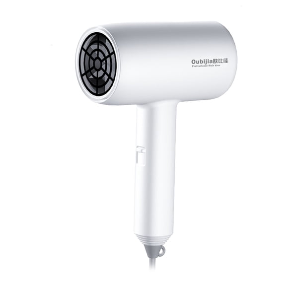 COFEST Health & Beauty,Electric Hair Dryer High-power Electric Hair Dryer Home Hair Dryer Hot Wind Comb Hair Salon Blowing Comb,White,B
