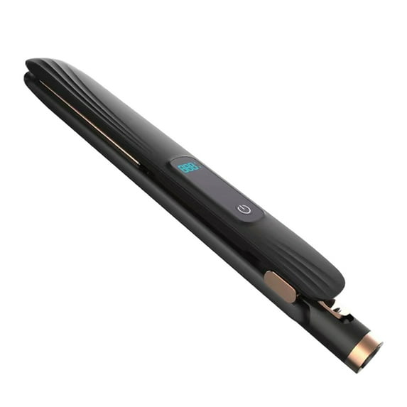 COFEST Health&Beauty,Natural Curls,Hair Curler,Curling Wand,Negative Hair Straightener Without Damaging Hair Curls,Fast Heating Crimper Wand Curler In All Hair Type,Black,