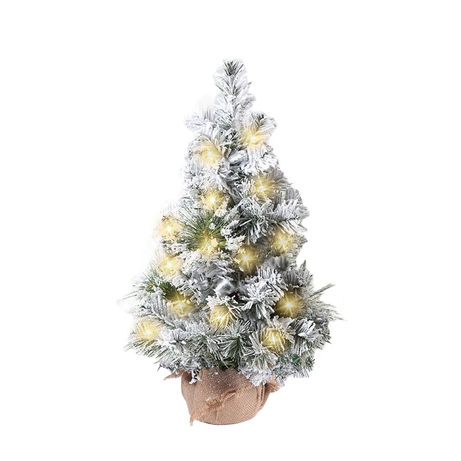 COFEST Holiday products ,Mini Christmas Tree With LED Lights,24In/2ft