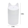 thumbnail image 1 of COFEST Home Appliances Cute Mini Humidifier-Mini Cool Mist Humidifier For Kids Bedroom,Small Humidifier For Desk & Plants & Office With USB,Quiet White, 1 of 9