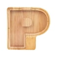 thumbnail image 1 of COFEST Home Decor,Personalized Wooden Name Money Box Wooden Deposit Box Twenty Six English Letters P, 1 of 7
