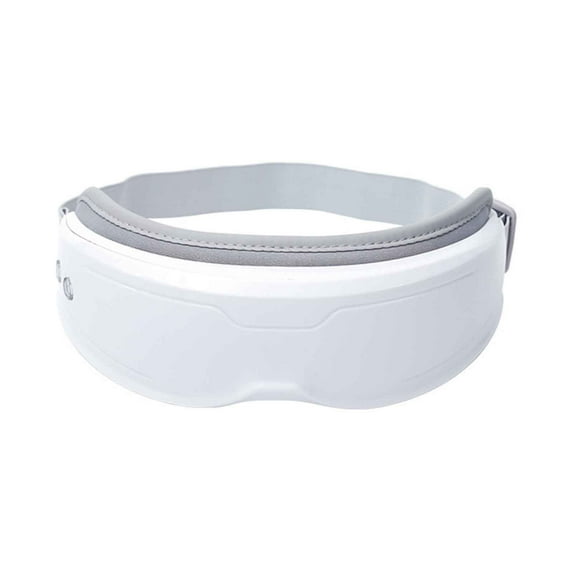 COFEST Home Decoration,Eye Massager with Heat,Electric Pressure Thermal Vibration Eye Massager USB Rechargeable for Relax and Improve Sleep,Dark Circles,Christmas Gifts ,White,