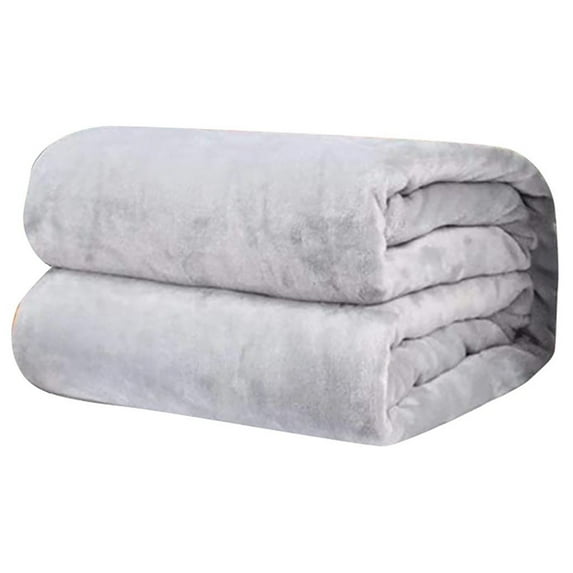 COFEST Home Decoration,Super Soft Fleece Plush Blankets for Bed,Couch,Sofa,Fuzzy Warm Cozy Flannel Lightweight Throw Blanket for Adults,Man,Woman ,Gray,