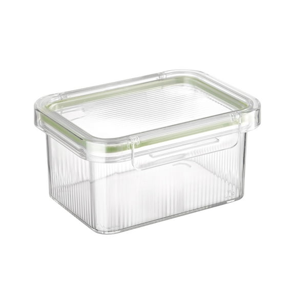 COFEST Home Decoration,Transparent Airtight Food Storage Containers Set with Silicone Seal,Leakproof and Moisture-Proof,for Dry Food,Snacks,Grains,Coffee,Kitchen,S,