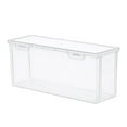 thumbnail image 1 of COFEST Home essentials,Airtight Bread Storage Containers Bread Box Plastic Reusable Loaf Cake Clear Bread Dispenser Fresh Bread Organizer Bin,Clear,B, 1 of 1