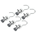 thumbnail image 1 of COFEST Hooks/Hangers/Holders,Multifunctional Hook Clip,Seamless Towel,Hat,Sock,Windproof Pants,Hook Storage Clip,Clothes Drying Clip 5Pcs Black, 1 of 8