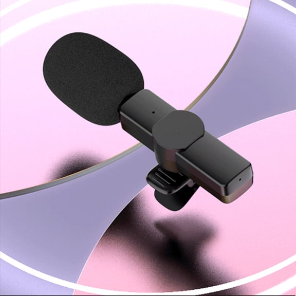 COFEST Lavalier Microphone USB C Wireless Lav Mic For Android Phone Noise Canceling Mini Lapel Mic-C For 15 (USB-C) Video Recording Vlog,B,